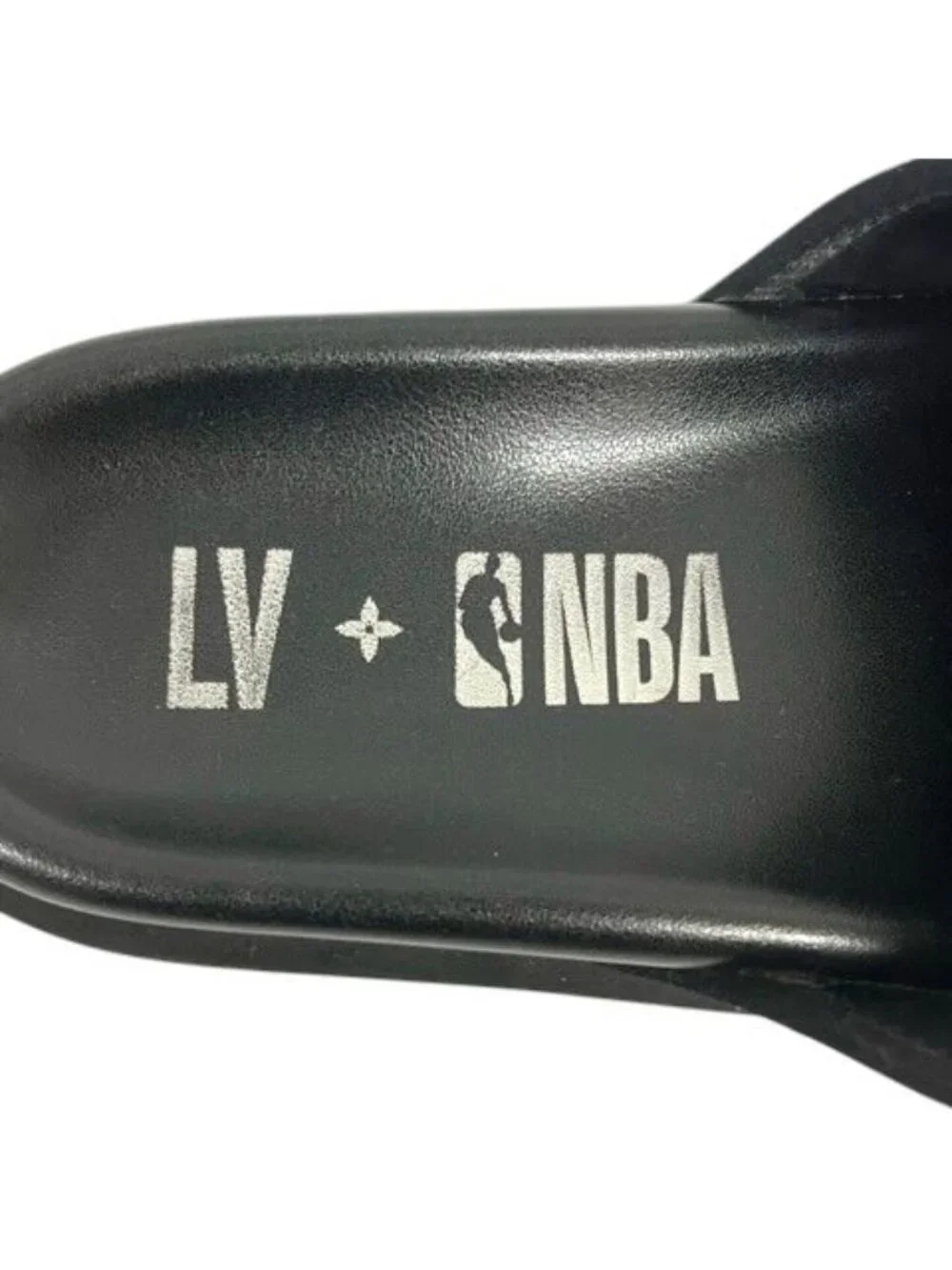 Louis Vuitton Line Mules Monogram Clog Sandals Logo 8 Black
